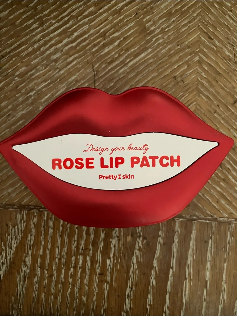 Pretty Skin Rose Lip Patch - Red Hydrating Lip Treatment Korea